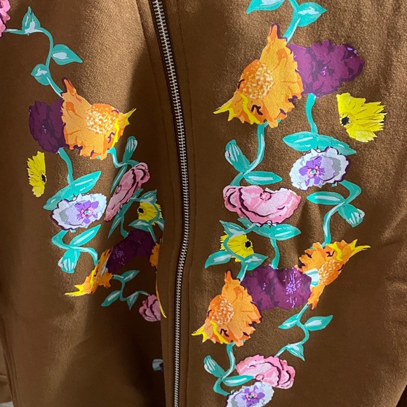 BRAND NEW Taylor Swift The Eras Tour Acoustic Piano Brown Zip Up Hoodie - Picture 13 of 13